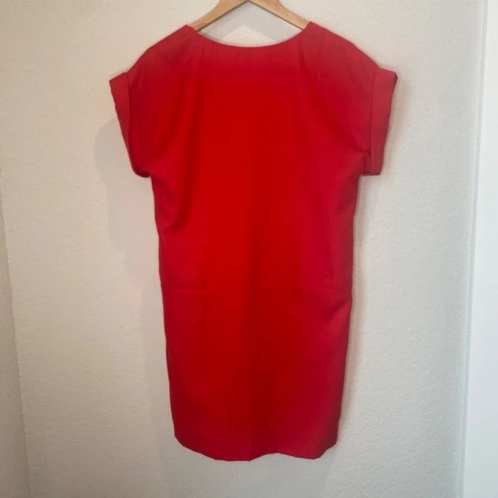 Eliza J Red Shift Dress - Size 6 - EUC
